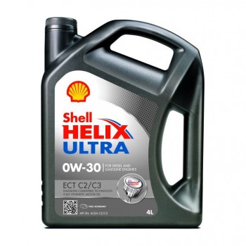 Моторно масло SHELL HELIX ULTRA ECT C2/C3 0W30 4 литра