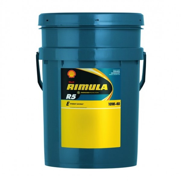 Моторно масло SHELL RIMULA R5 E 10W40 20 литра