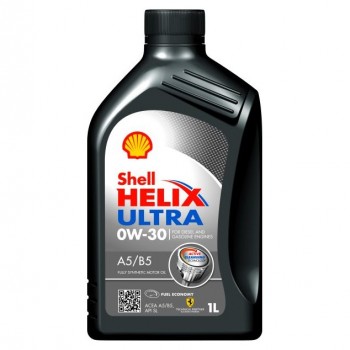 Моторно масло SHELL HELIX ULTRA A5/B5 0W30 1 литър 