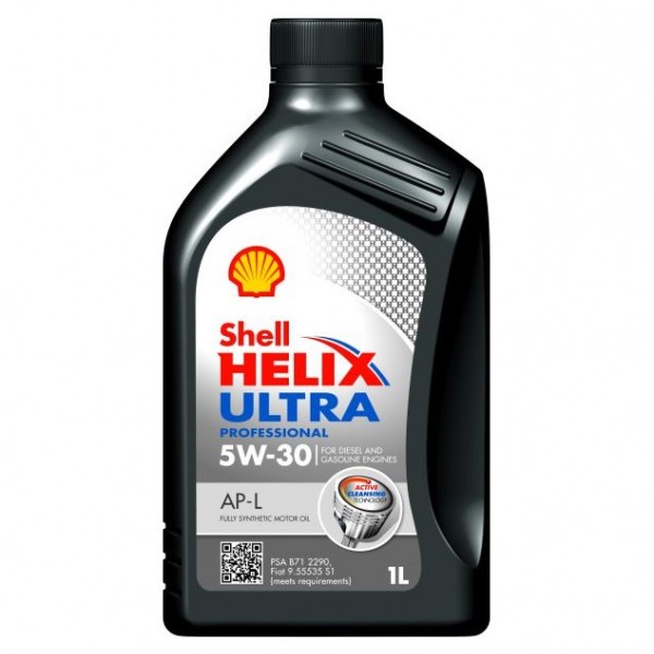 Моторно масло SHELL HELIX ULTRA PROFESSIONAL AP-L 5W30 1 литър
