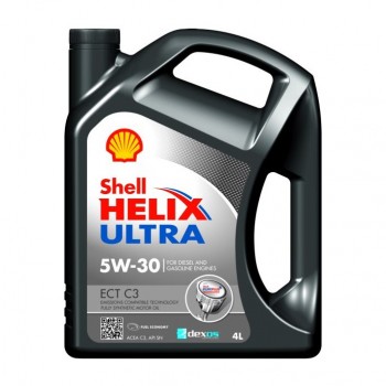 Моторно масло SHELL HELIX ULTRA ECT C3 5W30 4 литра