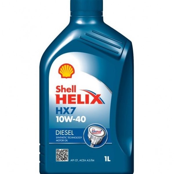 Моторно масло SHELL HELIX D HX7 10W40 1 литър