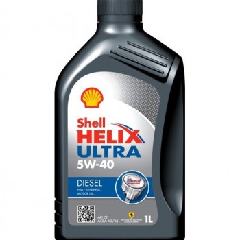 Моторно масло SHELL HELIX D ULTRA 5W40 1 литър 