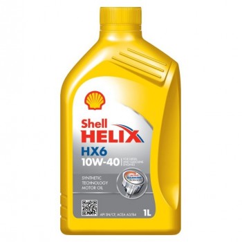 Моторно масло SHELL HELIX HX6 10W40 1 литър 