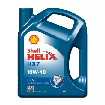 Моторно масло SHELL HELIX D HX7 10W40 4 литра