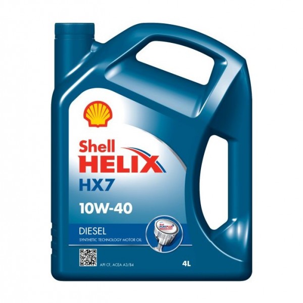 Моторно масло SHELL HELIX D HX7 10W40 4 литра