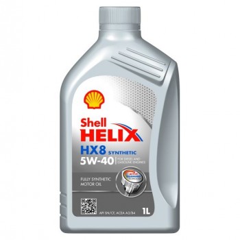 Моторно масло SHELL HELIX HX8 5W40 1 литър 
