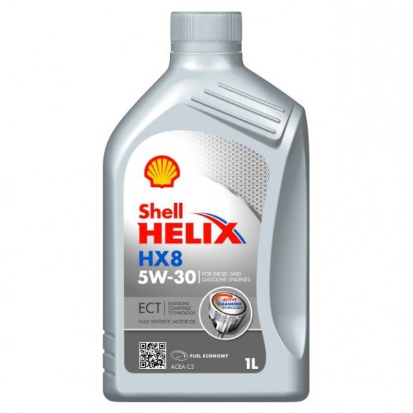 Моторно масло SHELL HELIX HX8 ECT 5W30 1 литър