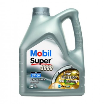 Моторно масло MOBIL SUPER  3000 XE 5W30 4 литра