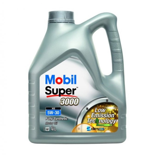 Моторно масло MOBIL SUPER  3000 XE 5W30 4 литра