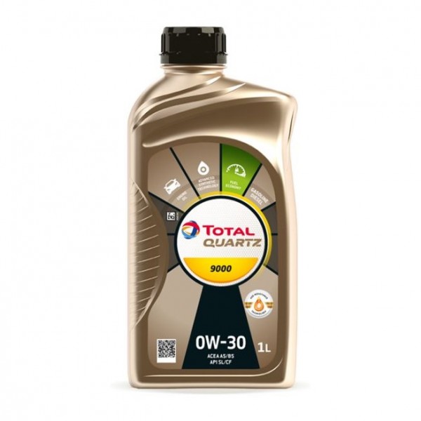 Моторно масло TOTAL QUARTZ 9000 0W30 A5/B5 1 литър
