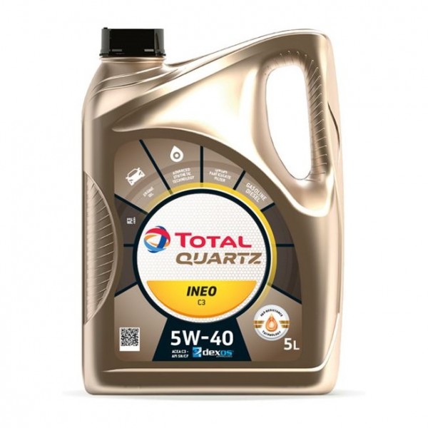 Моторно масло TOTAL QUARTZ INEO C3 5W40 5 литра