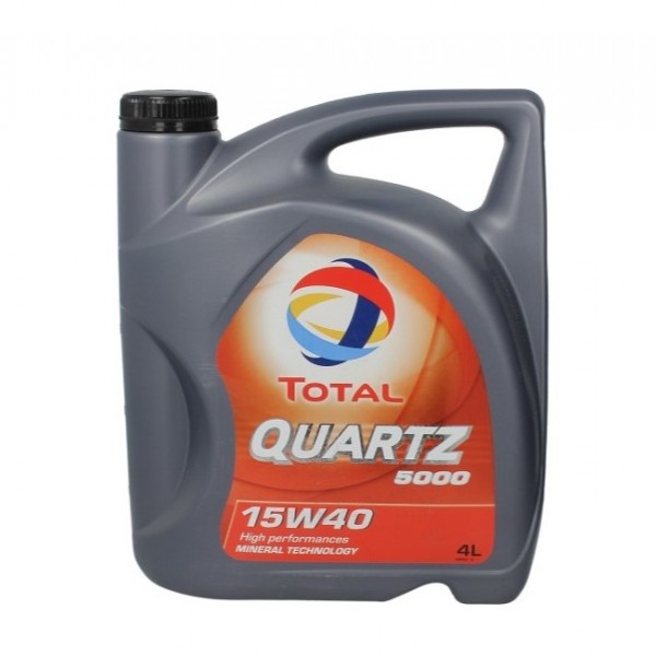 Моторно масло TOTAL QUARTZ 5000 15W40 4 литра