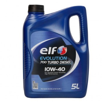 Моторно масло ELF EVOLUTION 700 TURBO DIESEL 10W40 5 литра