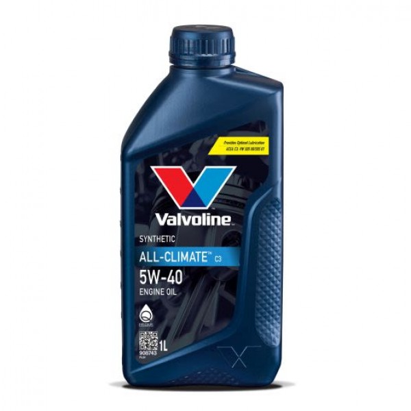 Моторно масло VALVOLINE ALL CLIMATE 5W40 C3 1 литър